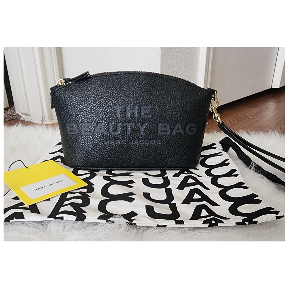 NWT Marc Jacobs Beauty Bag Cosmetic Case/dustbag